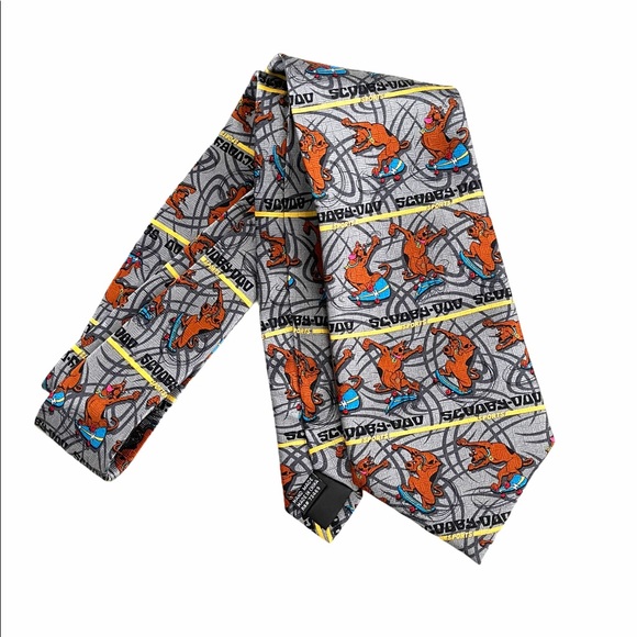 Scooby-Doo! Y2K Vintage Neck Tie - Picture 1 of 10